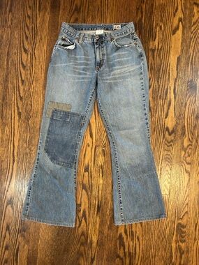 Vintage Y2K Flared Bootcut Bellbottom Guess Jeans Made in Italy